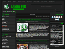 Tablet Screenshot of gamer-fun.at.ua